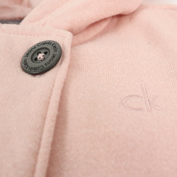 CALVIN KLEIN JEANS HOODIE, GIRL'S SIZE 4T - Picture 2 of 4